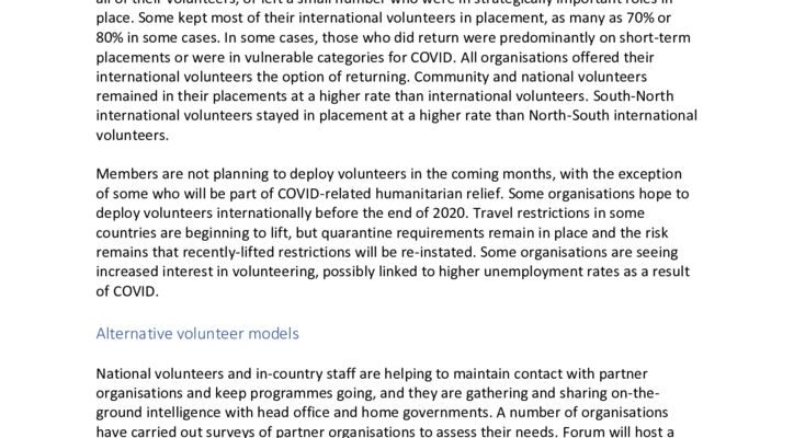 thumbnail of State of Play Note on Forum Member Responses to COVID-19 May 2020